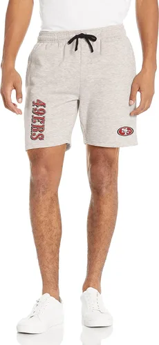 Miniatura 12 de FOCO NFL Mens NFL Team Logo Gray Wordmark Fleece Shorts