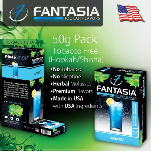 Miniatura 3 de Fantasia Cachimba, sabor a shisha sin nicotina, lata de 8.82 oz, sin tabaco ni nicotina, limonada rosa