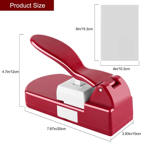 Miniatura 3 de CYFUN DESIGN Fabricante de rompecabezas con 10 piezas de espuma adhesiva y cortador de fotos, punzonadora de papel DIY, punzonadora artesanal