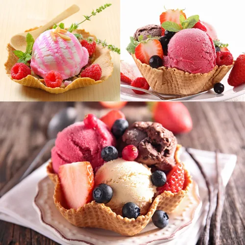Miniatura 4 de Máquina para hacer conos de gofres crujientes, rodillo de cono de plástico para hacer helados, herramienta formadora de conos de gofres, pastelería