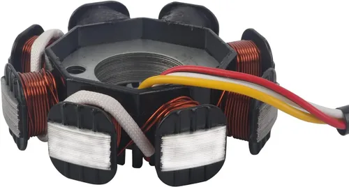 Miniatura 5 de Magneto - Estator de encendido con 4 alambres AC 8 polos se adapta a motor GY6 50cc 80cc 100cc scooter ciclomotor ATV Sunl Roketa Dune Buggy Go Kart