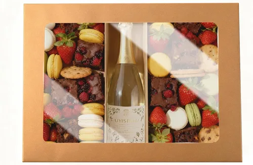 Miniatura 9 de Caja de cartón desechable extra grande para repostería, paquete de 5 unidades, caja fuerte con tapa para 8-10 personas que vayan, tabla