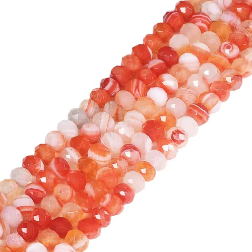 Miniatura 54 de 7 chakras piedras preciosas de 0.236 in de piedras preciosas facetadas Rondelle sueltas cuentas para hacer joyas DIY cuentas de 16 pulgadas
