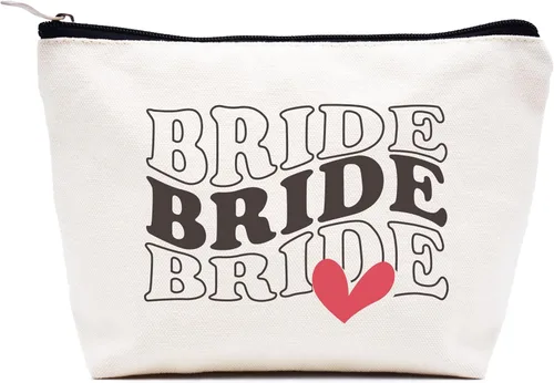 Miniatura 61 de LIBIHUA Obtener regalo de boda - Bolsa de maquillaje bolsa de cosméticos bolsa de viaje, Beige, 10-En Mi Madre del Pájaro