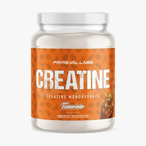 Miniatura 19 de Primeval Labs Clean Creatine Monohydrate Powder Polvo saborizado para fuerza muscular y recuperación Sabores latinos Aqua Fresca Suplemento