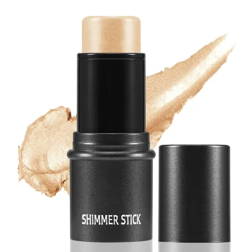 Miniatura 11 de Boobeen Resaltador de maquillaje en barra de resaltador bronceador palo resplandor iluminador de cara resaltado barras de contorno impermeable