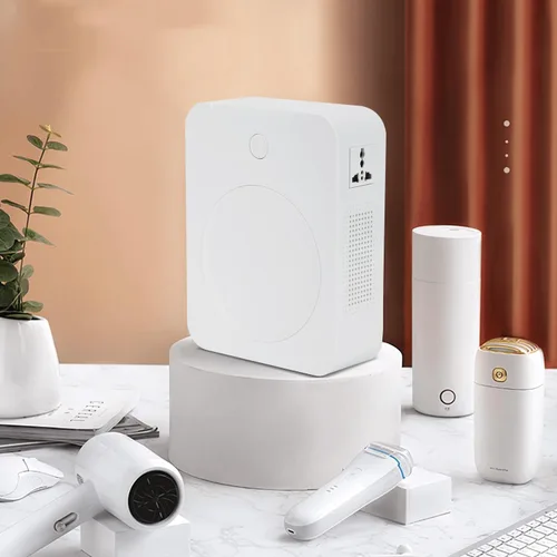 Miniatura 2 de MYOYAY Convertidor de voltaje elevador de 2000 W de 110 V a 220 V, transformador de potencia resistente con protección de disyuntores, convertidor