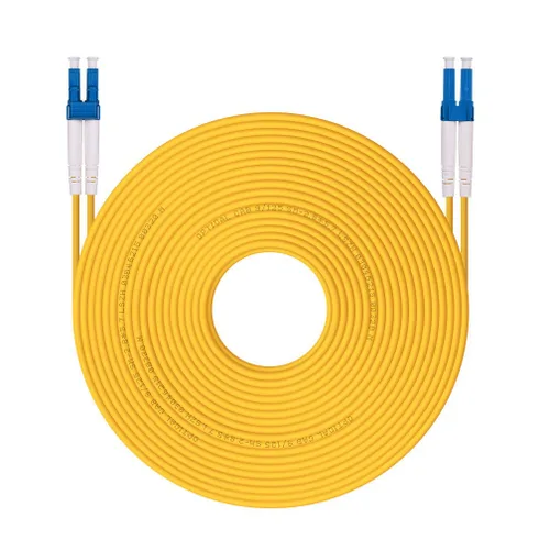 Miniatura 8 de Cable de conexión de fibra OM3 LC a LC de 0.7 ft, puente de fibra multimodo de 10 GB, LC-LC UPC dúplex MMF 50/125um, LSZH, para transceptor SFP
