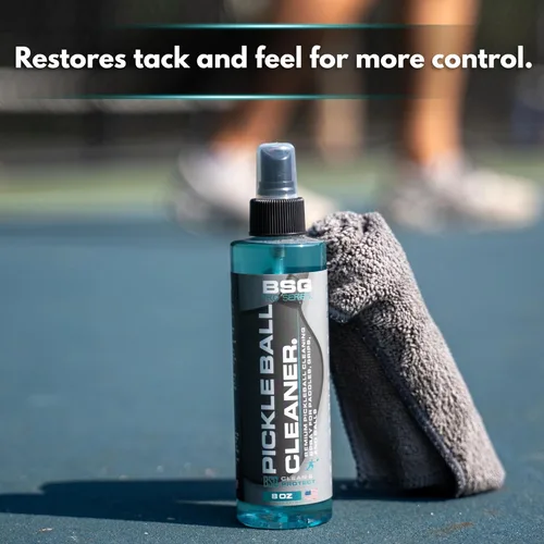 Miniatura 5 de Pickleball Paddle Cleaner, Grip & Paddle Reset Spray, Erase Dirt & Grime, Improve Accuracy, Remove Sweat and Scum 8 floz