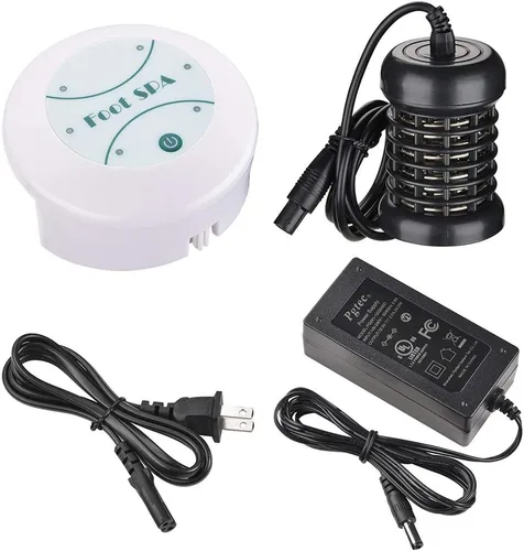 Miniatura 7 de AW Kit de matriz de limpieza iónica para baño de pies, paquete de 6 matrices redondas para desintoxicación iónica, baño de pies, spa, limpieza