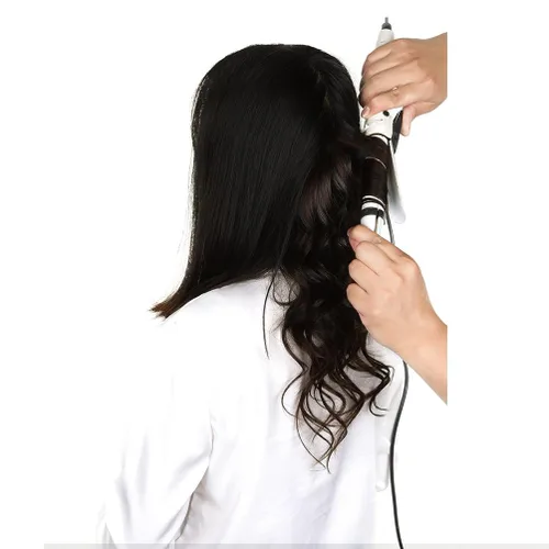 Miniatura 3 de Extensiones de cabello humano Remy de 14 pulgadas, 2.47 onzas, 7 unidades, 16 clips, lacio, grueso, 100% real, para mujer, color negro natural 1B
