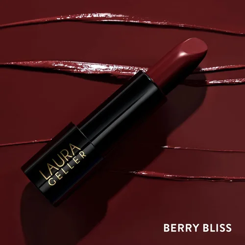 Miniatura 4 de LAURA GELLER NEW YORK Lápiz labial clásico moderno - Berry Bliss - Color ultra rico - Lujoso y ligero - Acabado crema