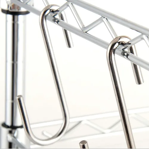 Miniatura 5 de Paquete de 30 ganchos en S resistentes de 2.4 pulgadas para colgar, soporte para ollas, estantes de alambre, ganchos para colgar, ganchos de metal