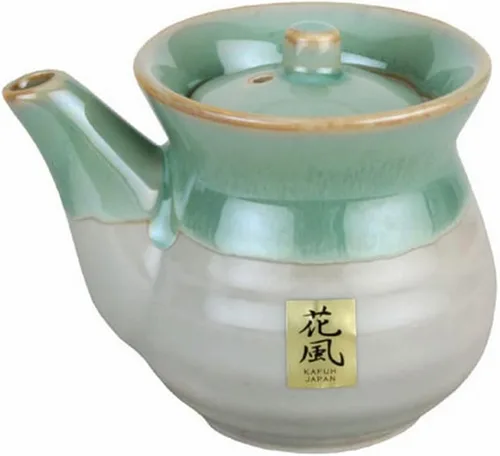 Miniatura 5 de Dispensador de botellas de salsa de soja japonesa, paquete de 2, olla de cerámica Shoyu con tapa, servidor de salsa de soja tradicional
