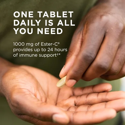 Miniatura 3 de Solgar Ester-C Plus vitamina C (complejo de ascorbato Ester-C) tabletas de 1000 mg , E1052, 1, 1