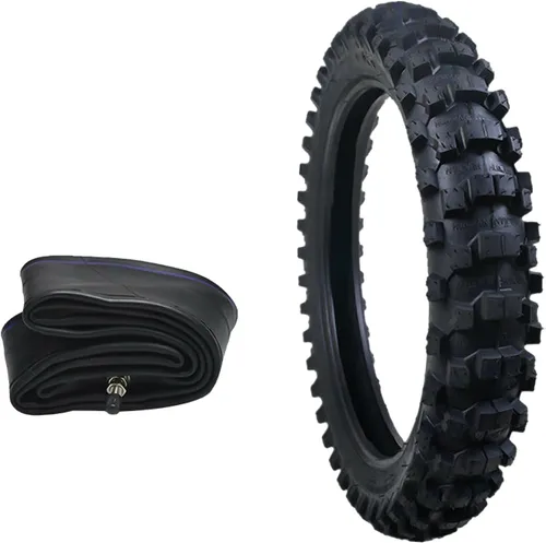 Miniatura 7 de Juego de ruedas y tubos delanteros 70/100 de 19 pulgadas para motocross Dirt Pit Bike Motocross TTR125 CRF150 DRZ125 XR100 KX100, repuesto directo