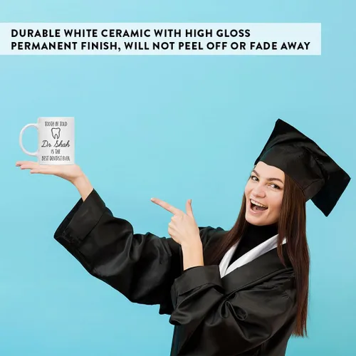 Miniatura 3 de Andaz Press Taza de café personalizada de 11 onzas, regalo de graduación Olivia 2026 (taza de 2 caras), paquete de 1, incluye caja de regalo, tazas