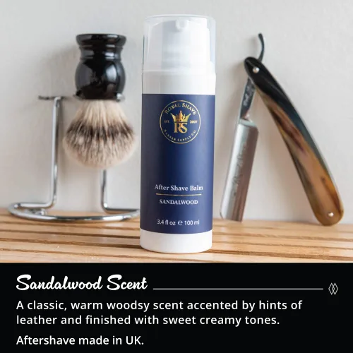 Miniatura 3 de Royal Shave Loción para después del afeitado para hombres, hidratante para después del afeitado y bálsamo refrescante para aliviar quemaduras por