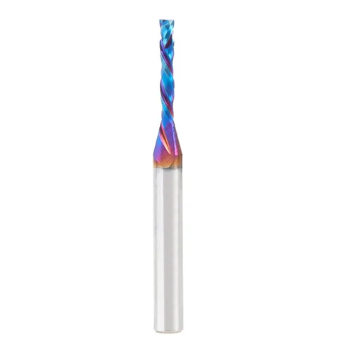 Miniatura 19 de Amana Tool Spektra Extreme Tool Life - Broca de router espiral de compresión CNC de carburo sólido, 46010-K, 3/8 D x 1-1/8 CH x 3/8 vástago x 3