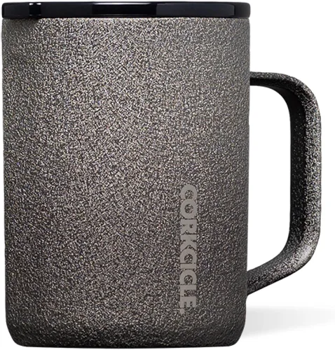 Miniatura 27 de Corkcicle Taza de Café Clásica - Acero Inoxidable con Triple Aislamiento para Viajes - Tapa a Prueba de Roturas - Mantiene la Bebida Caliente por