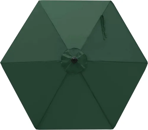 Miniatura 53 de MASTERCANOPY - Sombrilla de patio de 9 pies, toldo de repuesto para 8 varillas - Sólo la cubierta color turquesa