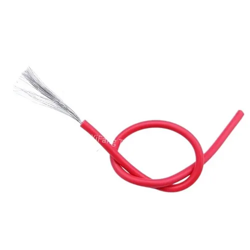 Miniatura 2 de Cable eléctrico de cobre flexible de silicona suave, cable electrónico LED de Bricolaje, UL3239, UL3239, 2M/5M, 28, 26, 24, 22, 20, 18, 16, 14, AWG