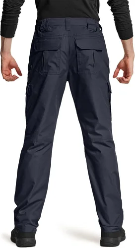 Miniatura 2 de CQR Pantalones tácticos tipo cargo para hombre tejido ripstop resistentes al agua ligeros EDC para artículos de uso diario para trabajo senderismo