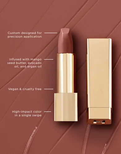 Miniatura 6 de Lápiz labial satinado en crema Alpine 304