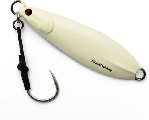 Miniatura 12 de BLUEWING Señuelos de pesca para agua salada de paso lento, plantillas verticales de 2.82 oz-35.27 oz cebo de hundimiento de peces con gancho