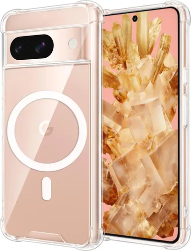 Miniatura 6 de KIOMY Funda de color rosa intenso neón para Google Pixel 6a a prueba de golpes, cubierta protectora de poliuretano termoplástico flexible, bisel