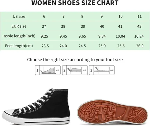 Miniatura 7 de yageyan Tenis de lona para mujer, con cordones, estilo casual, clásicos