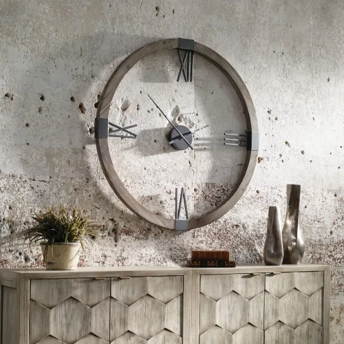 Miniatura 8 de Uttermost Marcelo - Reloj de pared moderno de 39,5 pulgadas