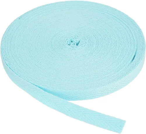 Miniatura 186 de PATIKIL Cinta de sarga de algodón de 1 pulgada, 50 yardas, cinta de algodón, cinta de encuadernación al bies, cinta de espiga para costura, Verde