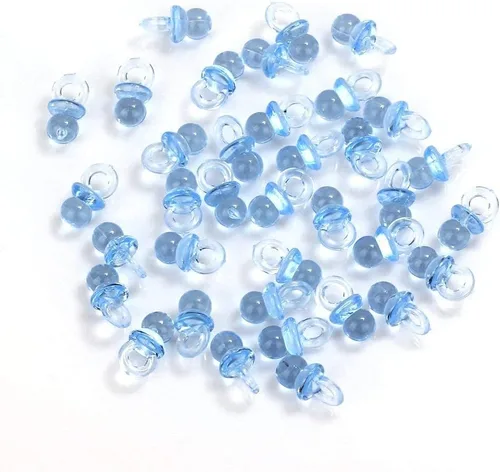 Miniatura 2 de 200 chupetes de acrílico para bebé, regalos de fiesta de baby shower, decoraciones de relleno de cubitos de hielo, suministros de juegos, decoración