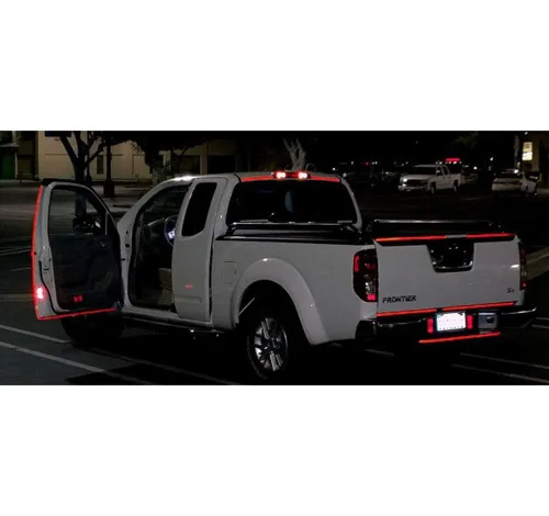 Miniatura 5 de Cinta reflectante de alta visibilidad roja DOT-C2 de 2 pulgadas x 75 pies, cinta de advertencia de seguridad, cinta de visibilidad, cinta adhesiva