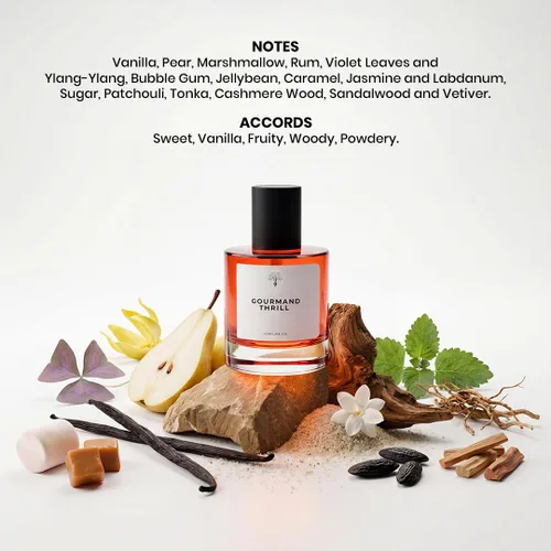 Miniatura 3 de Eternal perfume oils Gourmand - Perfume de emoción para mujer, de larga duración, sin alcohol, 1 onza líquida, unisex, de diseñador para hombres
