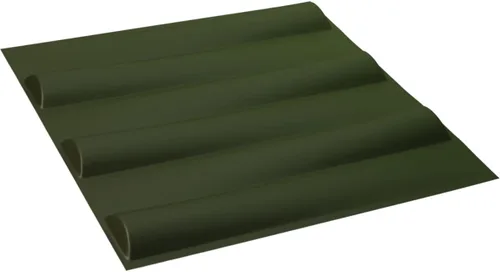 Miniatura 59 de Ekena Millwork 19 5/8 pulgadas de ancho x 19 5/8 pulgadas de alto, Naomi EnduraWall decorativo 3D panel de pared, Satin Hunt Club Verde