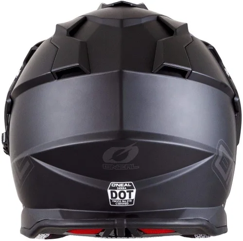 Miniatura 3 de O'Neal Sierra Casco, Negro Plano MD Negro (Flat Black)