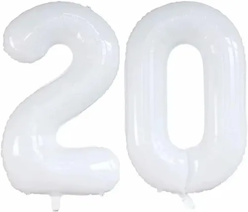 Miniatura 438 de Goer, conjunto de globos de papel aluminio para decoraciones de cumpleaños, globos de las letras de feliz cumpleaños y de números Oro