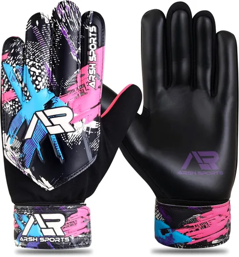 Miniatura 16 de Guantes de portero de fútbol, guantes de portero de fútbol para niños, jóvenes y niños con protección doble en la muñeca y palma de súper agarre