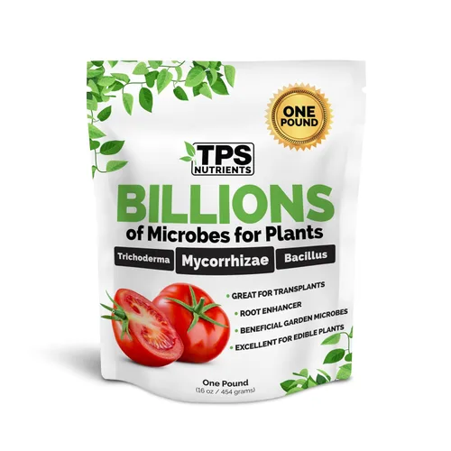 Miniatura 8 de TPS Nutrients Billions - Inoculante de raíces de hongos micorrícicos para plantas, soluble en agua con micorrizas, bacterias y tricoderma, 8 onzas