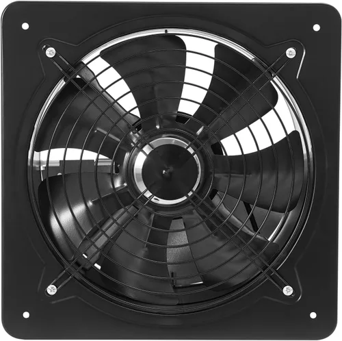 Miniatura 11 de DNYSYSJ Extractor de pared de 10 pulgadas, 50 W, 735 CFM, 1450 RPM, alto flujo de aire de bajo ruido, a prueba de explosiones, ventilador axial