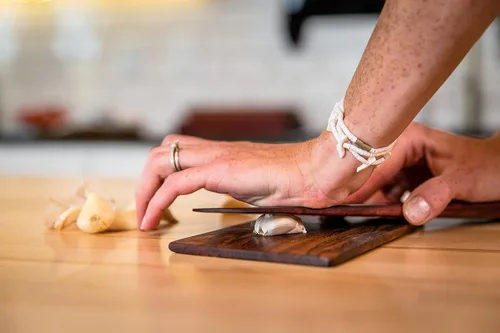 Miniatura 7 de Juego de utensilios de cocina de madera de 3 piezas, viene con una espátula de madera fina, agitador raspador de hierro fundido de madera y espátula