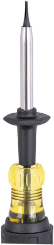 Miniatura 8 de Klein Tools 6024K Desarmador con ranura para sujeción de tornillos de 1/4 pulgada con hoja dividida y cabeza plana, acción de agarre positivo, mango