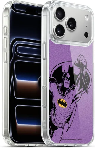 Miniatura 401 de Head Case Designs Funda de gel con licencia oficial de Batman DC Comics Bat Signal Logos [protección de grado militar] compatible con Apple iPhone 7