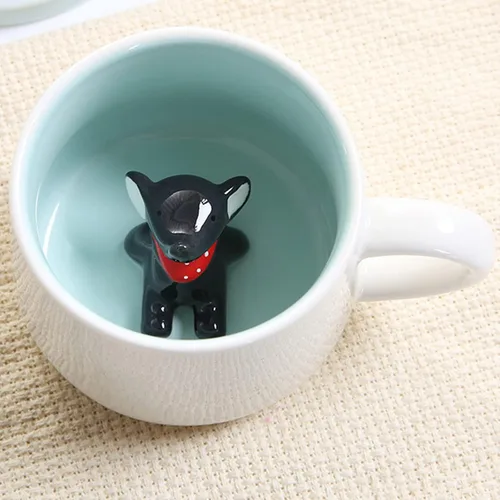 Miniatura 11 de Arawat Bonita taza de café de alpaca con interior de alpacas divertido estampado de alpaca, tazas de café de 11.8 fl oz con cuchara, tazas de té