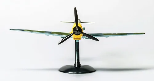Miniatura 8 de Airfix Quickbuild Messerschmitt 109 - Kit de construcción de modelo de plástico de avión en ladrillo J6001