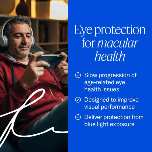 Miniatura 5 de EyePromise Macular Health Vitaminas para los ojos – 60 cápsulas blandas, suministro para 30 días – Suplementos de salud ocular sin zinc para apoyo