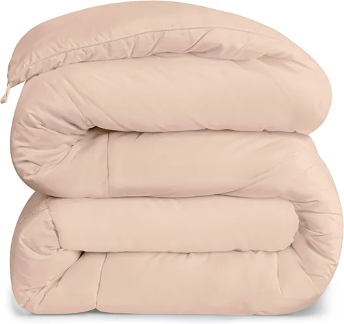 Miniatura 7 de Utopia Bedding Edredones tamaño Queen, relleno de edredón para todas las estaciones, edredón alternativo de plumón cosido en caja con pestañas