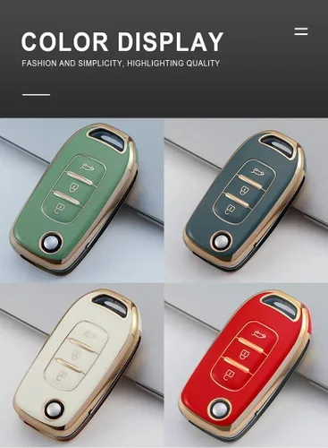 Miniatura 7 de para Renault Kadjar, funda inteligente de llave de control remoto plegable para Renault Kadjar, Captur, Megane, Sandero, Stepway, Logan, Clio 5